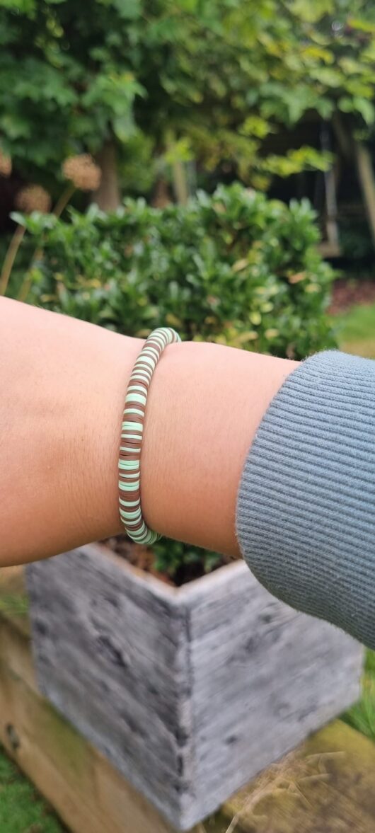 Mint choc chip ring and bracelet set - Image 3